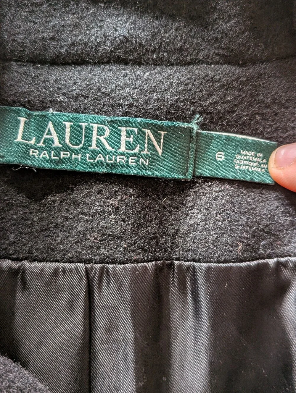 Ralph Lauren Wool Blend Women's Coat